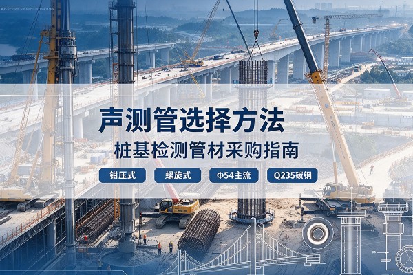 衢州声测管选型标准
