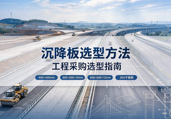 衢州沉降板选择方法