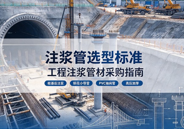 衢州注浆管选型标准